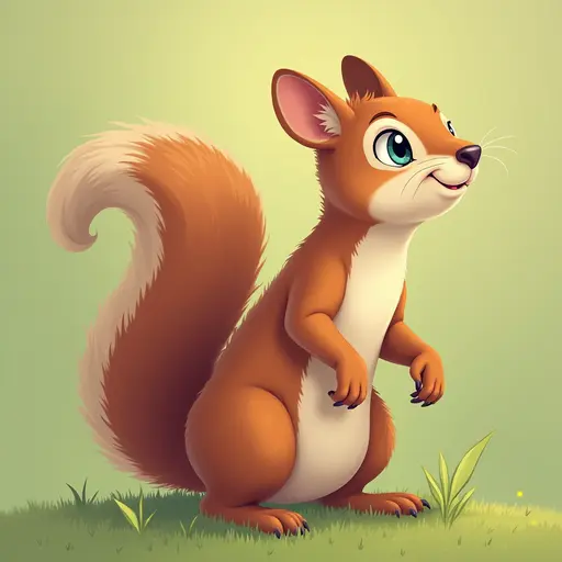 A Squirrel used for avatar