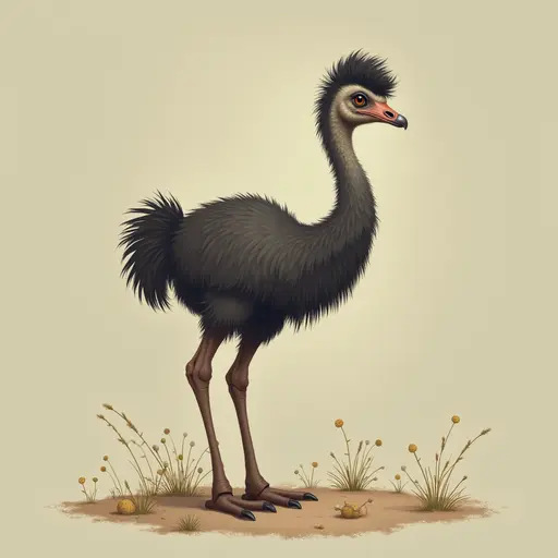 A Emu used for avatar