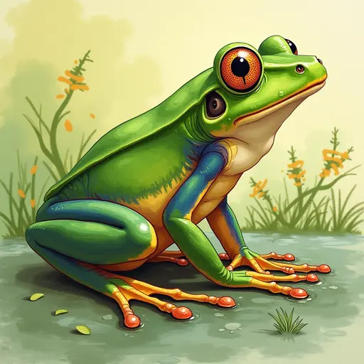 A Frog used for avatar