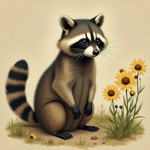 A Raccoon used for avatar