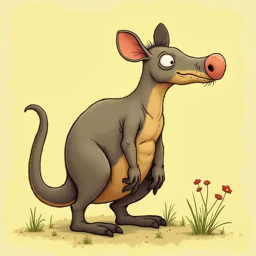 A Aardvark used for avatar