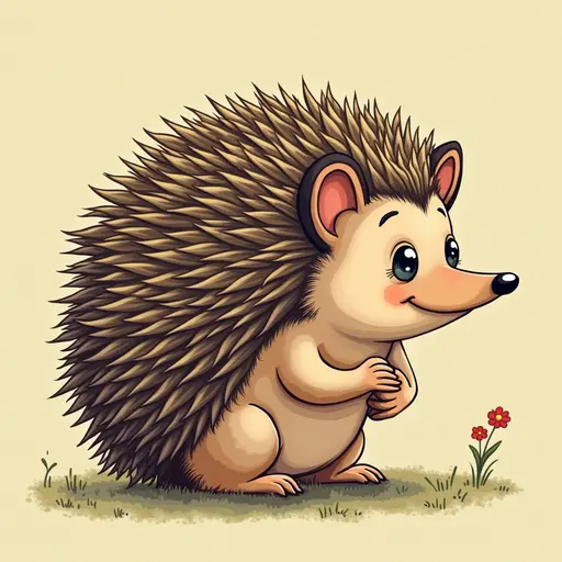 A Hedgehog used for avatar