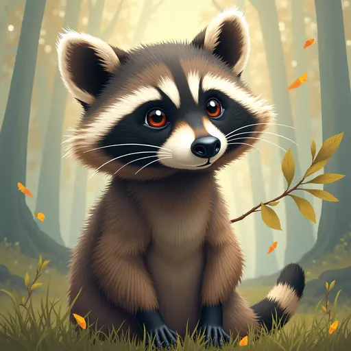 A Raccoon used for avatar