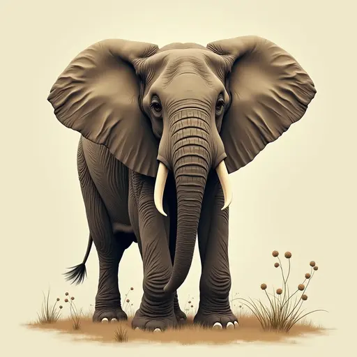 A Elephant used for avatar