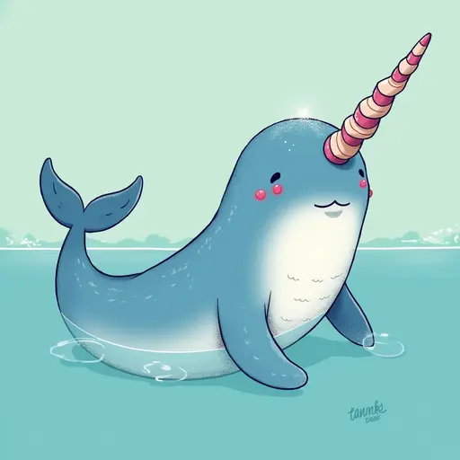 A Narwhal used for avatar