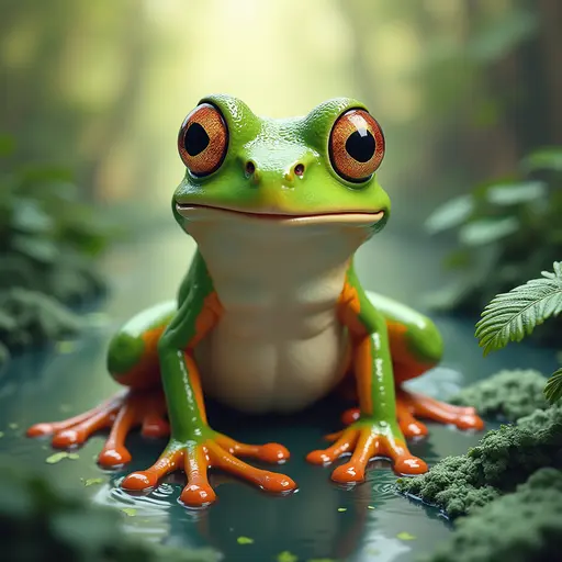 A Frog used for avatar