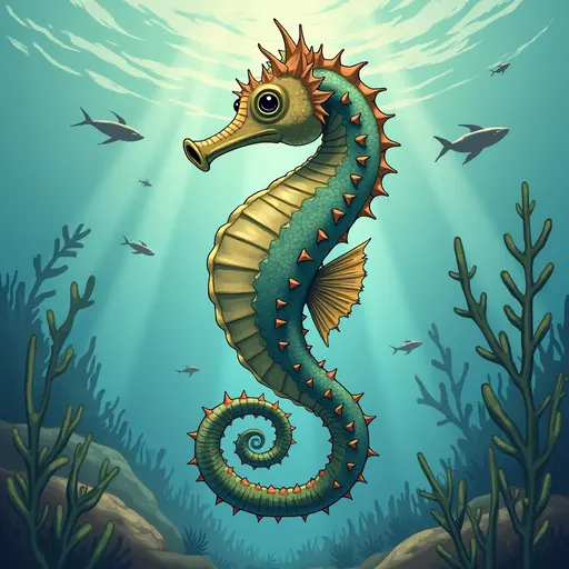 A Seahorse used for avatar