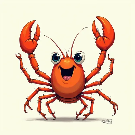 A Lobster used for avatar