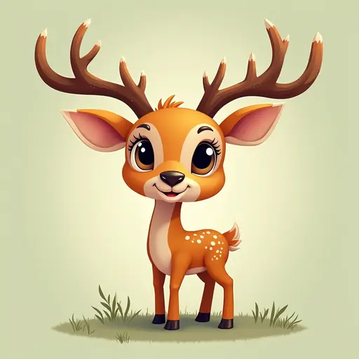 A Deer used for avatar