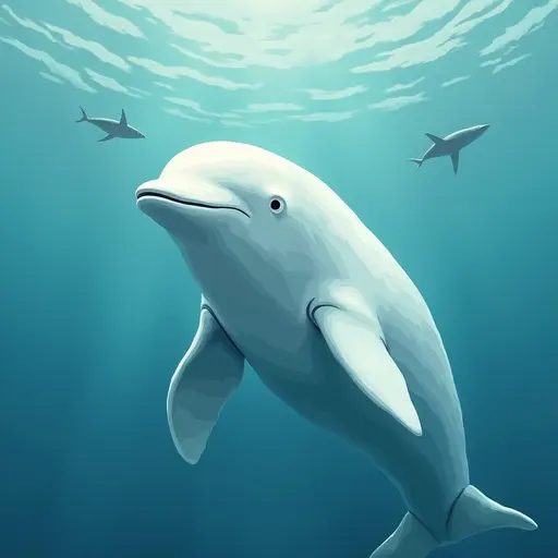 A Beluga used for avatar