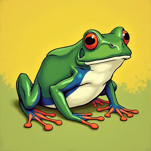 A Frog used for avatar