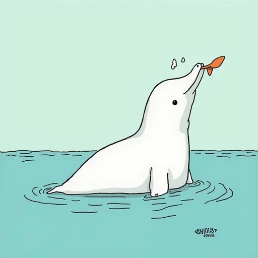 A Beluga used for avatar