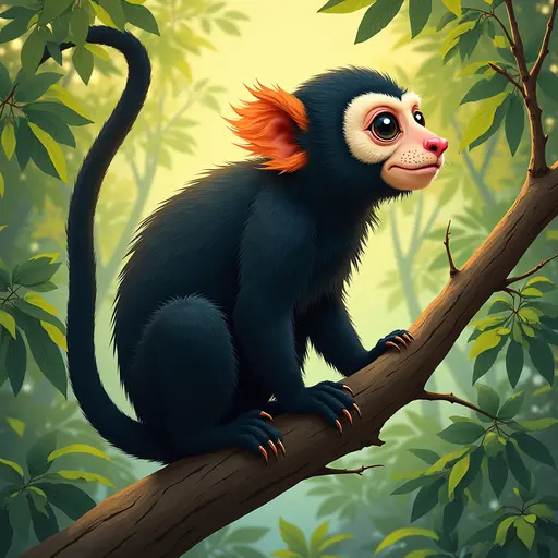 A Tamarin used for avatar