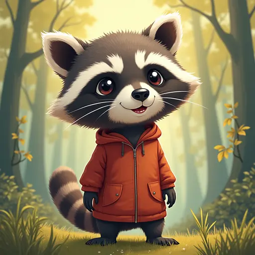 A Raccoon used for avatar