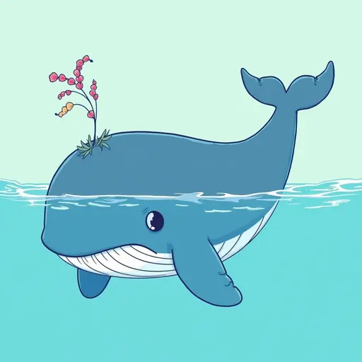 A Whale used for avatar