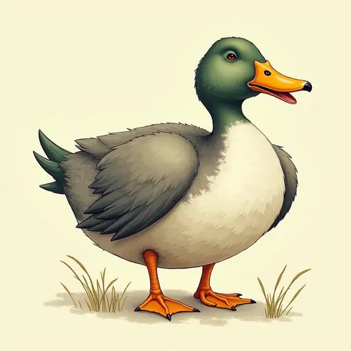 A Duck used for avatar