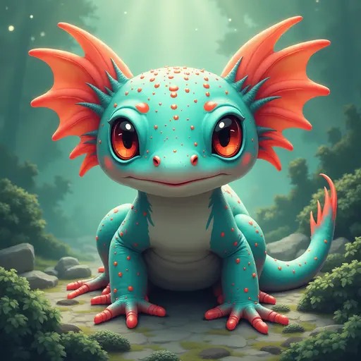 A Axolotl used for avatar