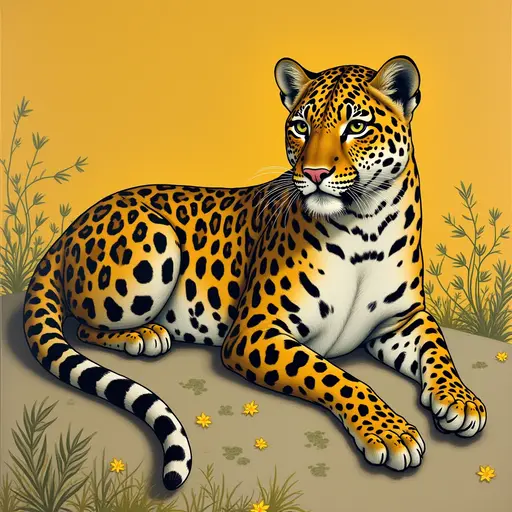 A Leopard used for avatar