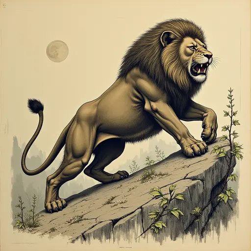 A Lion used for avatar