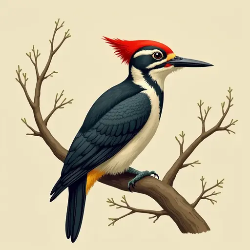 A Woodpecker used for avatar