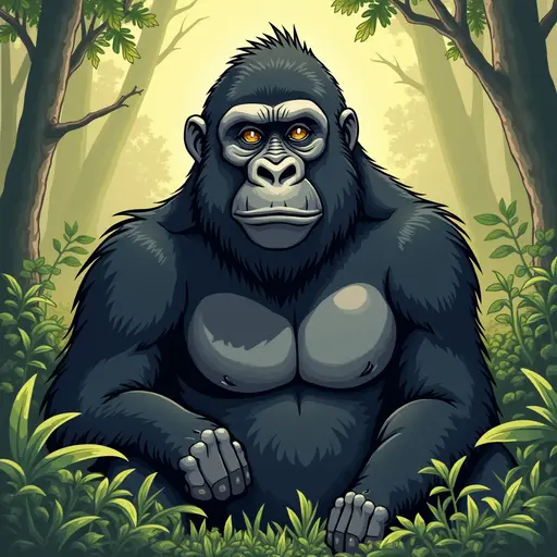 A Gorilla used for avatar