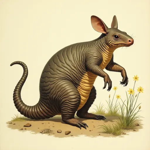 A Armadillo used for avatar