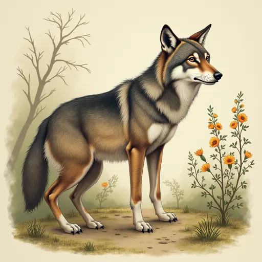 A Wolf used for avatar