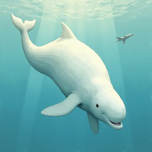 A Beluga used for avatar