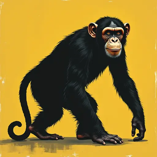 A Chimpanzee used for avatar