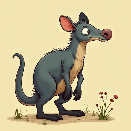 A Aardvark used for avatar