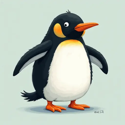 A Penguin used for avatar