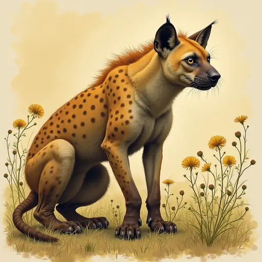 A Hyena used for avatar