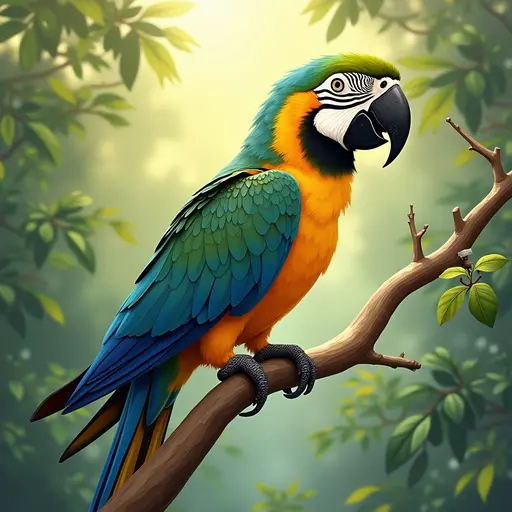 A Parrot used for avatar