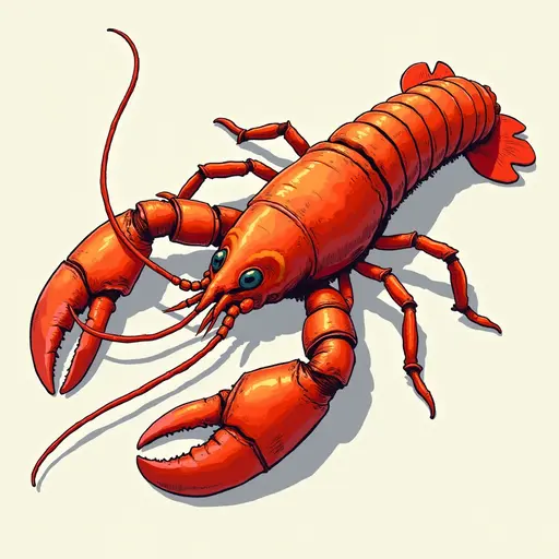 A Lobster used for avatar