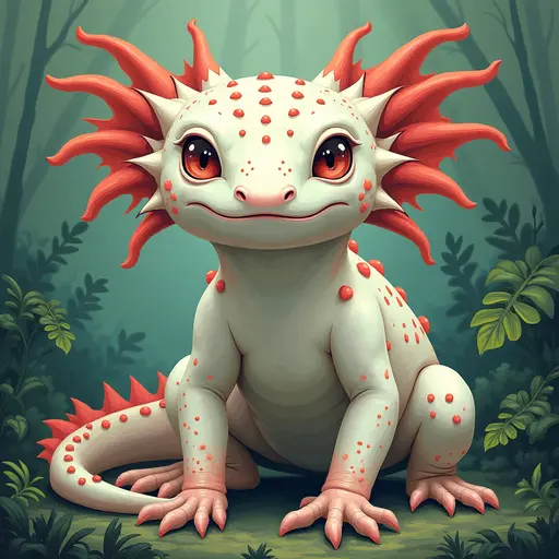 A Axolotl used for avatar