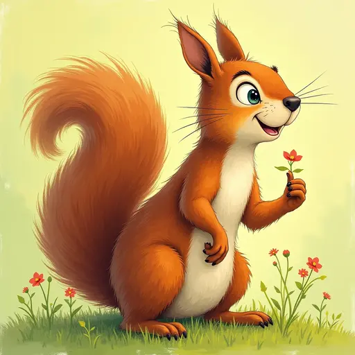 A Squirrel used for avatar