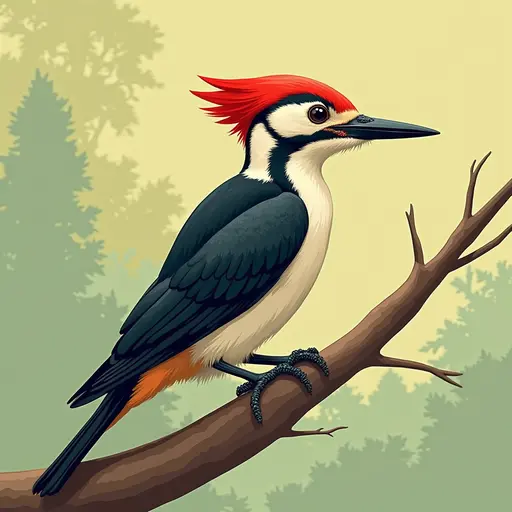 A Woodpecker used for avatar