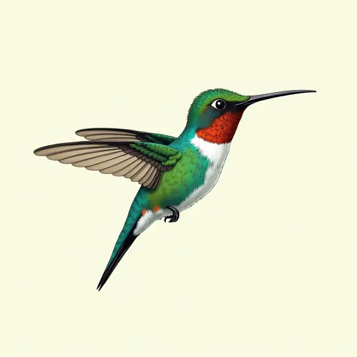 A Hummingbird used for avatar