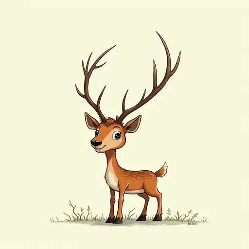 A Deer used for avatar