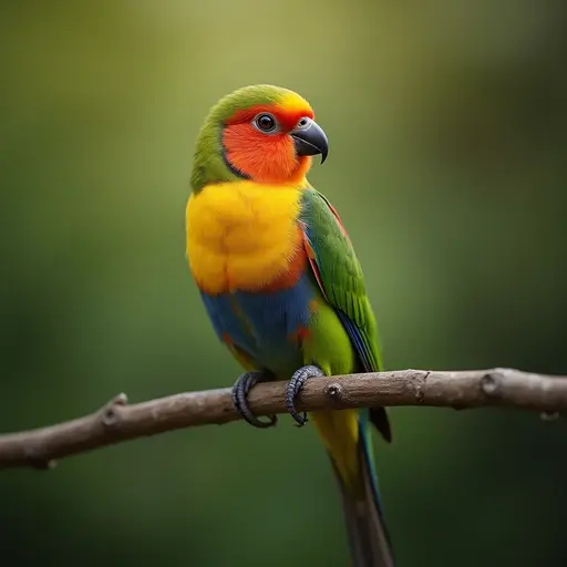 hd photo of a lovebird