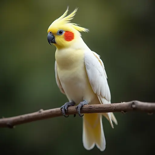 hd photo of a cockatiel