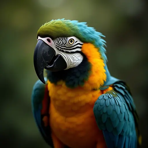 hd photo of a macaw