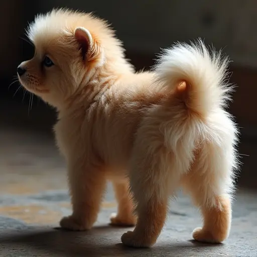 hd photo of a scottish fold from the side view