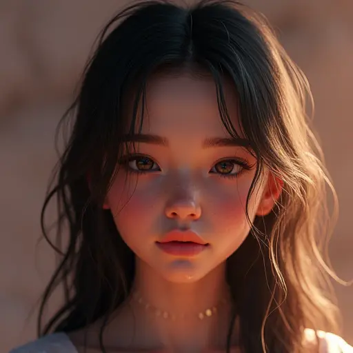 8k hyper real octane render blender, emo, girl avatar