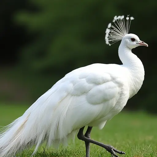 hd photo of White Peafowl