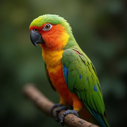 hd photo of a conure